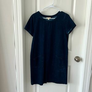 Denim mini dress